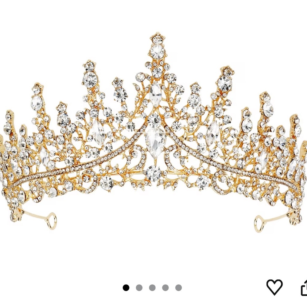 Gold and Silver Tiara